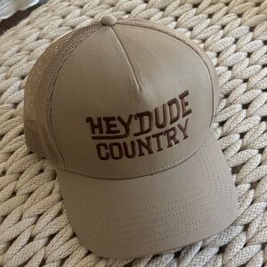Hey Dude Country Tan Cap - NEVER WORE